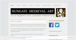 Desktop Screenshot of hungate.org.uk