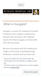 Mobile Screenshot of hungate.org.uk